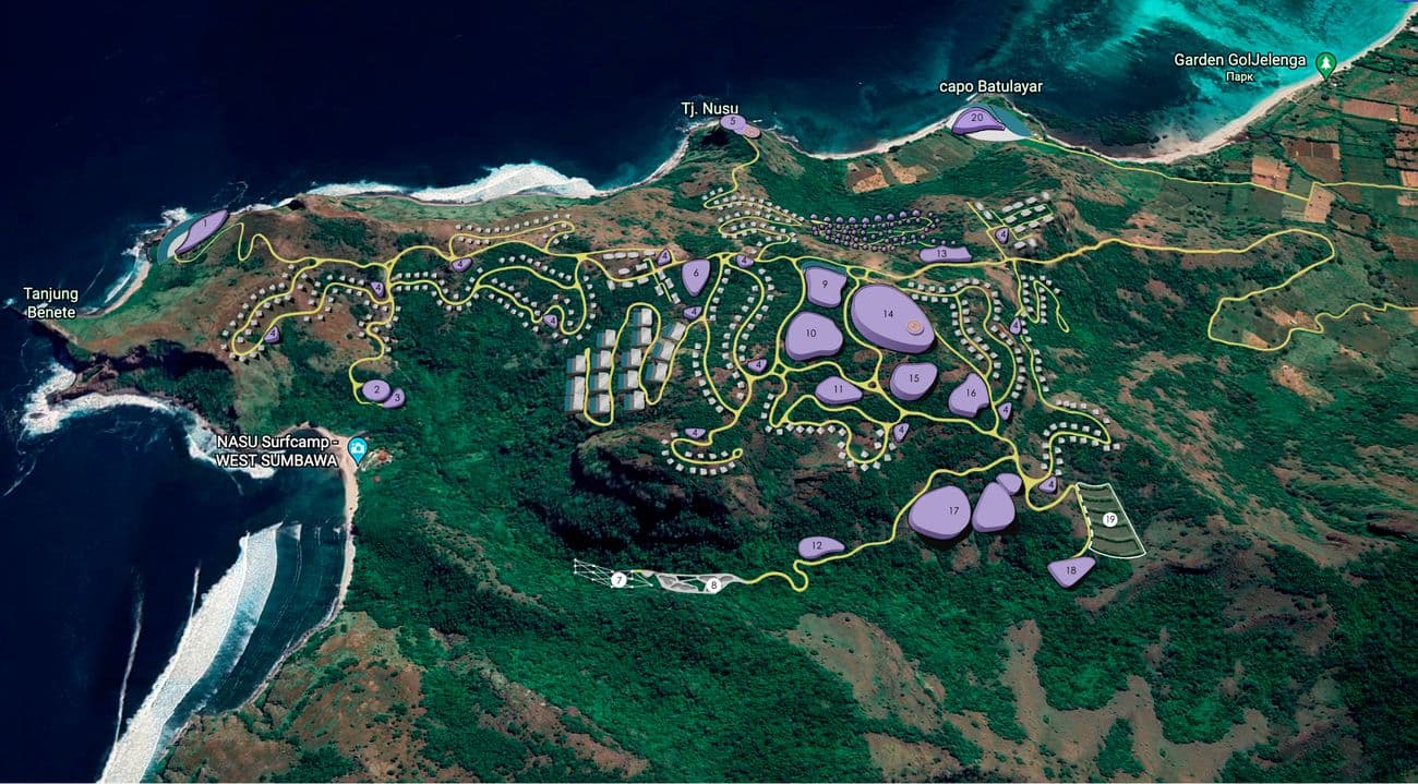 Bali map